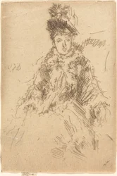 panna Lenoir, ok. 1887.