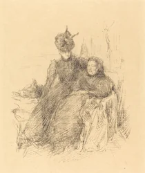 Matka i córka, 1897.
