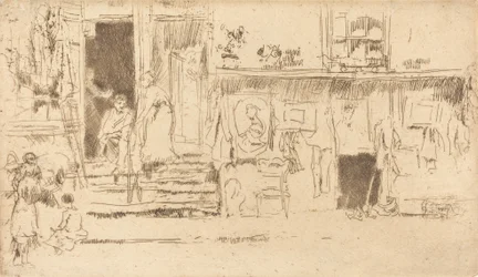 Sklep Starych Odzieży, nr II, ok. godz. 18841886.