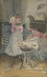 Różowa notatka - Powieść, 1883-1884.