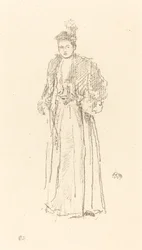 Studium portretowe: panna Charlotte R. Williams, 1892.
