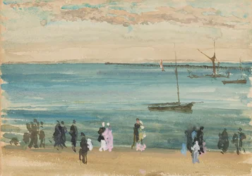 Molo w Southend, 1882-1884.