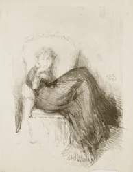 Badanie: Siedząca Maud, 1878