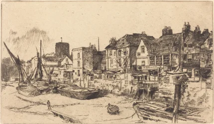 „Adam i Ewa”, Old Chelsea, 1878.