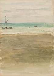 Kąpiący się, 1882-1883.