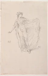 Tańcząca dziewczyna, 1890.