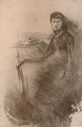 Biurko, c1870, 1904