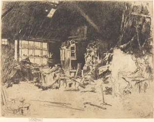 Kuźnia, ok. 1880.