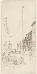 Maszt wenecki, 1879-1880.