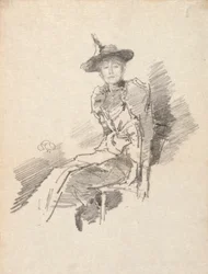 Skrzydlaty kapelusz, 1890.
