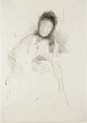 Niedokończony szkic Lady Haden, 1895