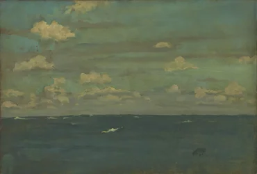 Fiolet i srebro - Głębinowe morze, 1893
