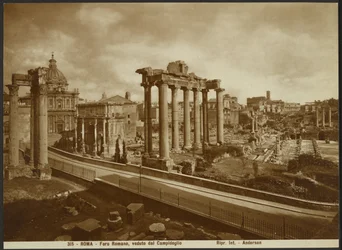 Forum Romanum widziane ze stolicy