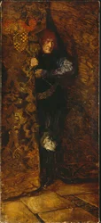 Henry Irving jako Makbet, 1875