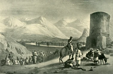 Dolina Majdanu i Wieża Buzrak, 1842, 1901.