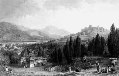Smyrna, Turcja, XIX wiek.