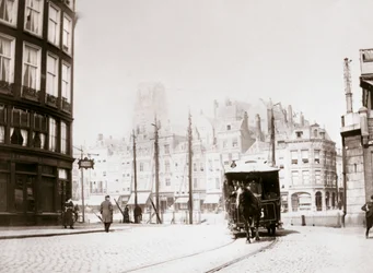 Tramwaj konny, Rotterdam, 1898 r.