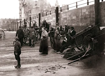 Scena uliczna, Antwerpia, 1898.