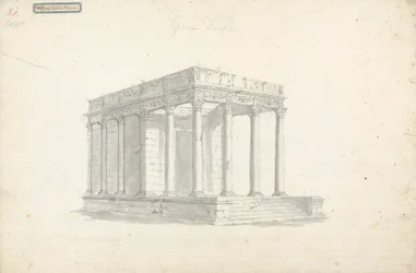 pl. VIII Świątynia Jowisza w Tebach