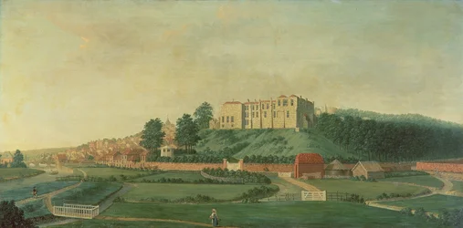 Zamek Arundel od wschodu, ok. 1770