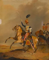 Oficer 15. Lekkich Dragonów (Hussars)