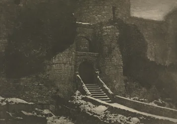 Praca kamery: Zamek Harlech, 1910.