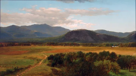 Moat Mountain i White Horse Ledge, studium, North Conway, New Hampshire, 1867