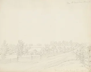 Dom pana W. Mains, jezioro Derwent
