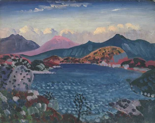 Jezioro Bala, ok. 1911 r. (olej na desce)