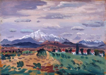 Canigou w śniegu
