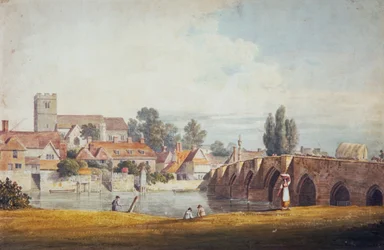 „Aylesford, niedaleko Maidstone, Kent”, XIX wiek.
