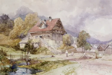 Domek, Brunnen, Jezioro Czterech Kantonów