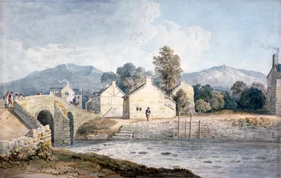 „Wjazd do Keswick, Cumberland”, XIX wiek.