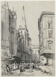 Szkice w kraju i za granicą: Kościół św. Heziera w Lyonie, październik 1832 r.
