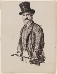 Według Fantin-Latoura: malarz Édouard Manet