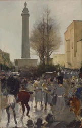 Piąty pułk w Mount Vernon Place, 1889-98