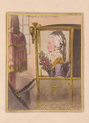 Bukiet ubiegłego wieku, wyd. 1802 (grawerowanie ręcznie kolorowane)