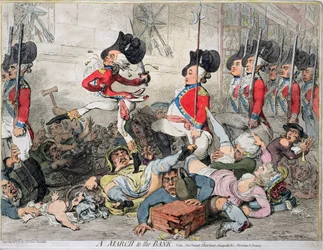 A Right Honourable, alias a Sans-Culotte, opublikowany przez J. Fores w 1792 r.