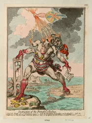 Zniszczenie francuskiego Kolosa, 1798.