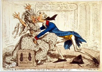 "Political Ravishment - czyli starsza pani z Threadneedle Street w niebezpieczeństwie!"