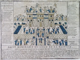 The Daily Advertiser, wydany przez Hannah Humphrey w 1797 roku (akwaforta ręcznie kolorowana)