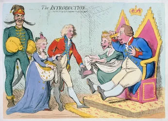 Wprowadzenie, wydane przez Hannah Humphrey, 1791 (akwaforta ręcznie kolorowana)