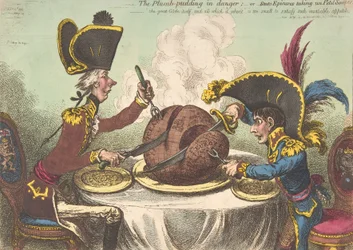 Plumb-Pudding w niebezpieczeństwie, czyli epikureje stanowe Biorąc pod uwagę Petit Souper, luty..., 26 lutego 1805.