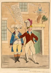 Gromowładca, wyd. 1782 (grawerowanie ręcznie kolorowane)