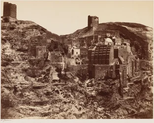 Klasztor Mar Saba, ok. 1855 (zdjęcie)