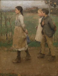 Koledzy ze szkoły, ok. 1884 (olej na płótnie)