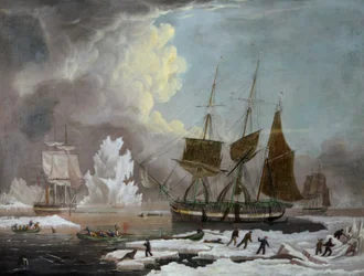 Hull Whaler, "Harmony" (olej na płótnie)
