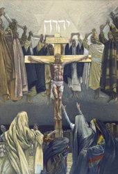 Wykonało się - z «The Life of Our Lord Jesus Christ» - 1899 autorstwa Jamesa Tissota - La vie de notre seigneur Jesus Christ autorstwa Jacques