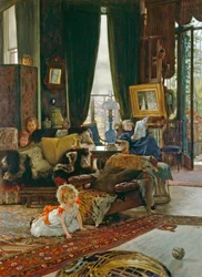 Hide and Seek, ok.1887 (olej na drewnie)