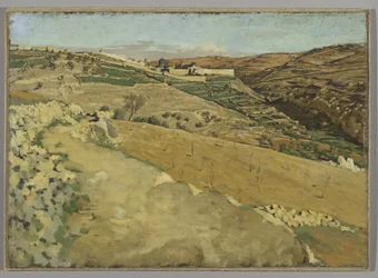 Jerozolima i Siloam, South Side, ilustracja do Życia Chrystusa, 1886-94